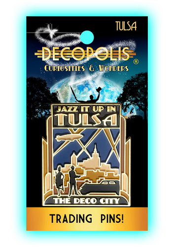 DECOPOLIS Trading Pin - Jazz It Up Tulsa