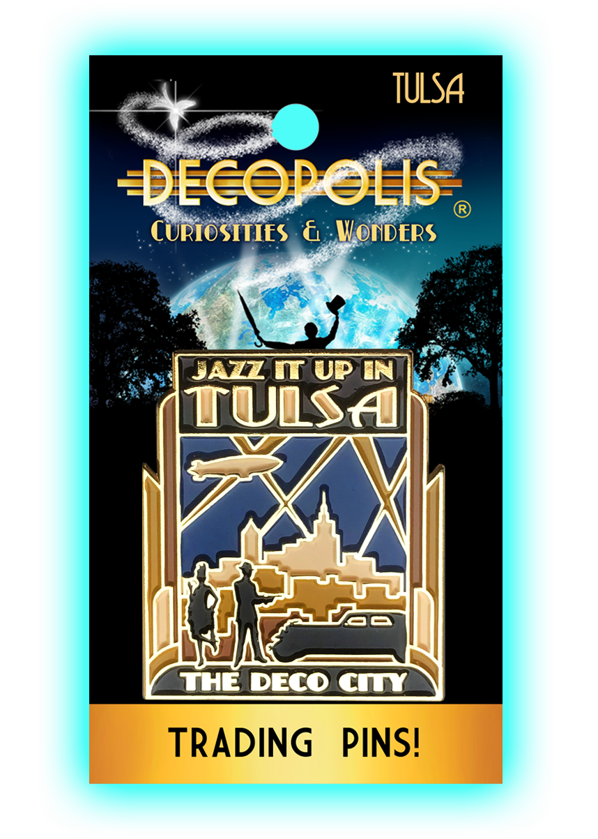 DECOPOLIS Trading Pin - Jazz It Up Tulsa