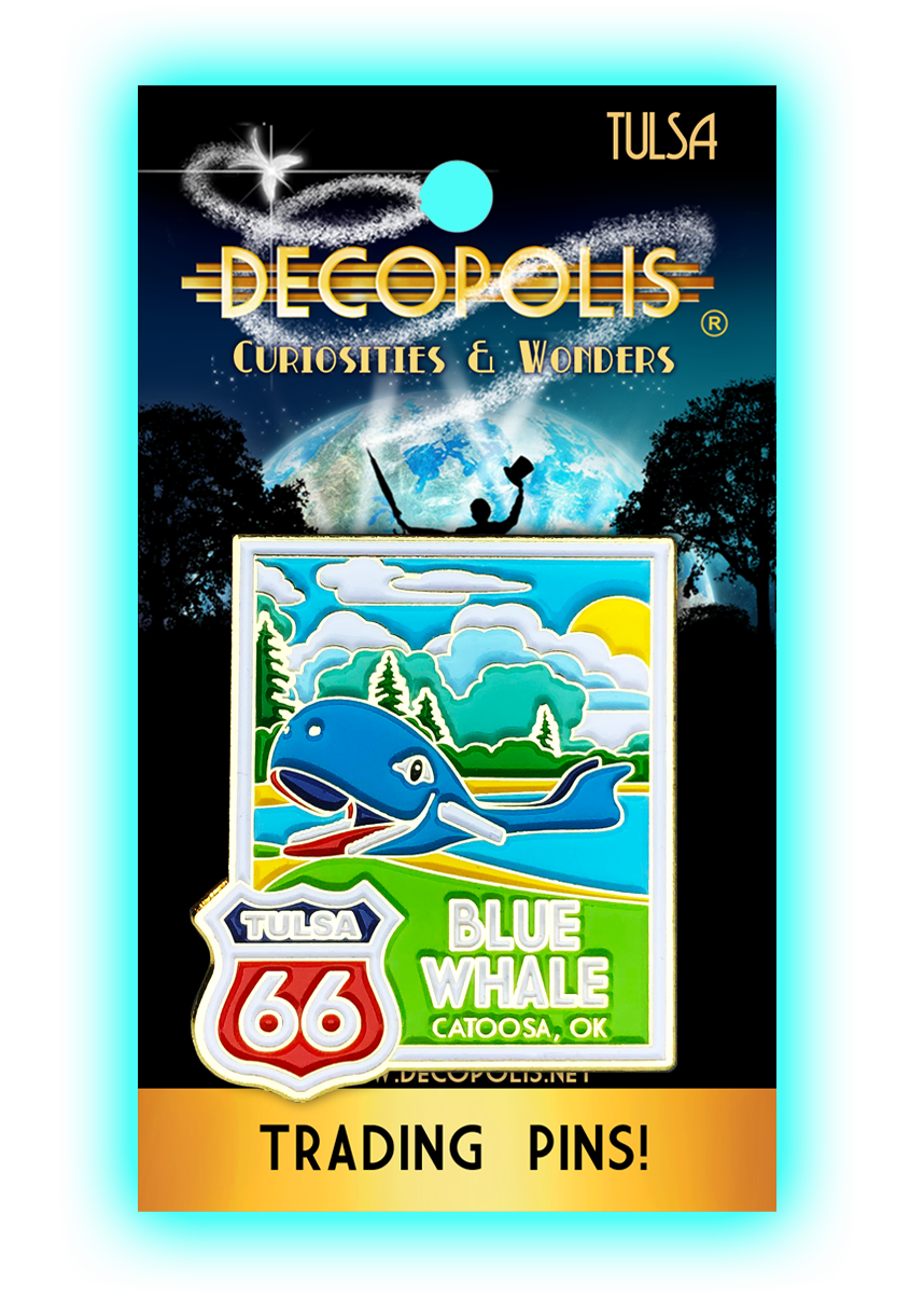 DECOPOLIS Trading Pin - Blue Whale