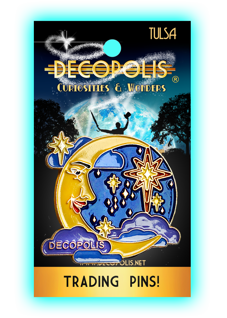 DECOPOLIS Trading Pin - Mr. Dreams (Moon)