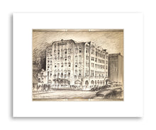 DECOPOLIS Corrubia Print - Public Service of Oklahoma Building - Matted