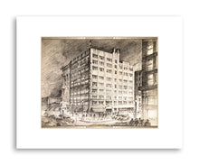 DECOPOLIS Corrubia Print - Skelly Building - Matted