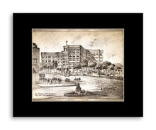 DECOPOLIS Corrubia Print - St. John's Hospital - Matted