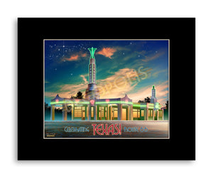 DECOPOLIS Print - Texas Conoco 66 - Matted