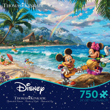 Puzzle: Mickey and Minnie in Hawaii 750 piece