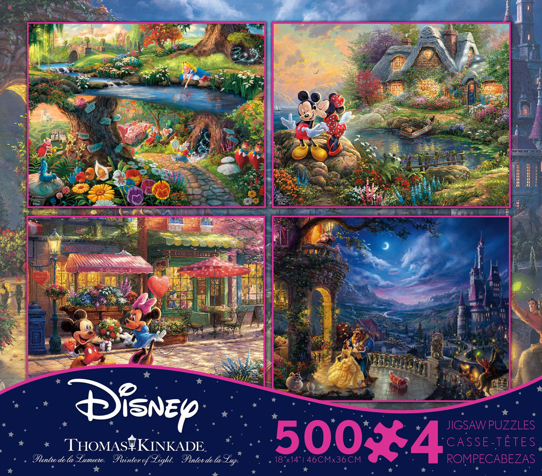 Puzzle: Disney 4-in-1 500 piece