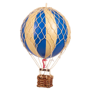 Floating The Skies Hot Air Balloon - Blue 3.3in