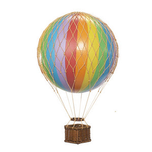 Floating The Skies Hot Air Balloon - Rainbow 3.3in