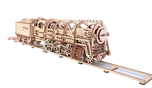 Ugears Locomotive with Tender