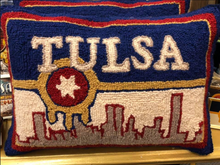 Tulsa Flag - DECOPOLIS Pillow