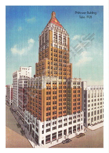 DECOPOLIS Postcard - Philtower Building