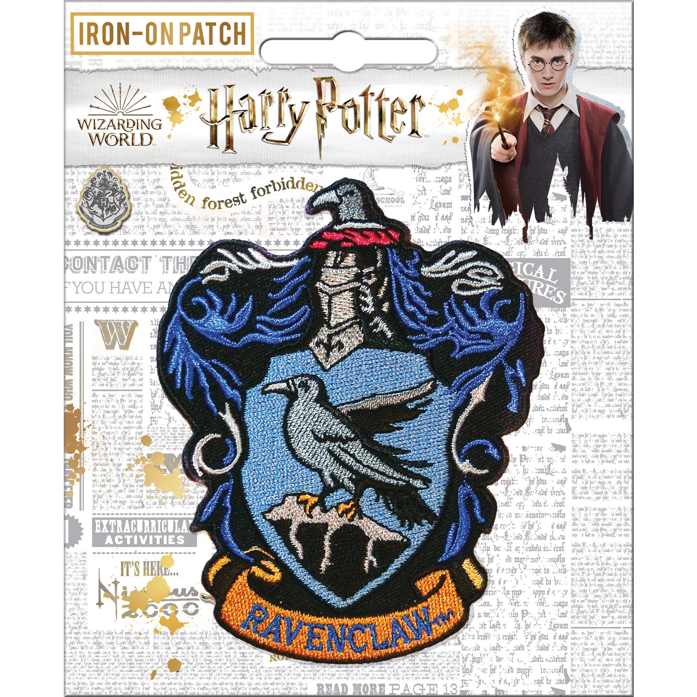  Harry Potter House Crests 1 Wide Repeat Ribbon Sold