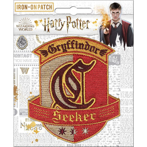 Harry Potter Patch: House Crest - Gryffindor Seeker