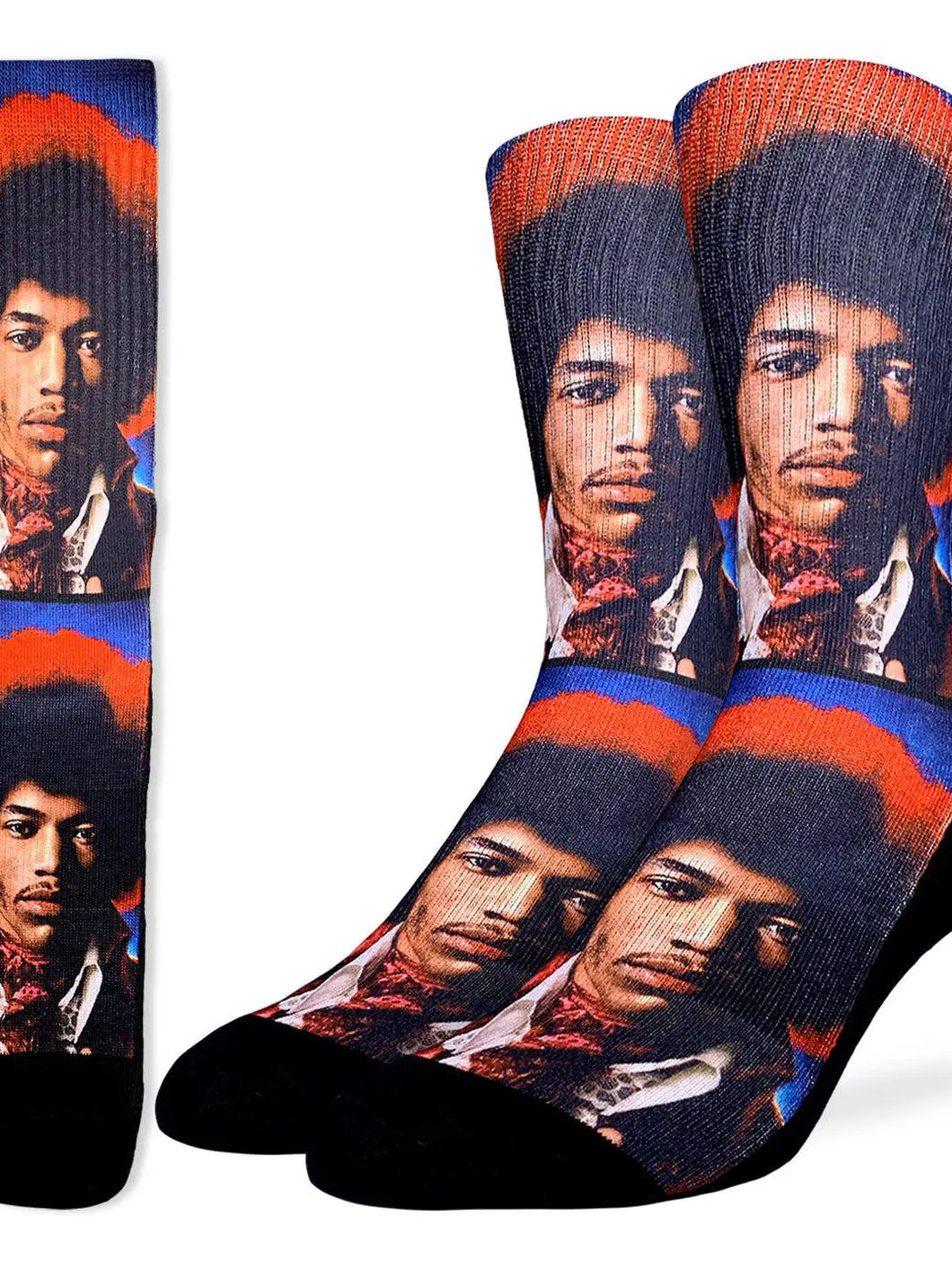 Men's Jimi Hendrix, Portrait Socks