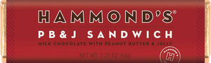 PB & J Sandwich Milk Chocolate Candy Bar  2.25oz