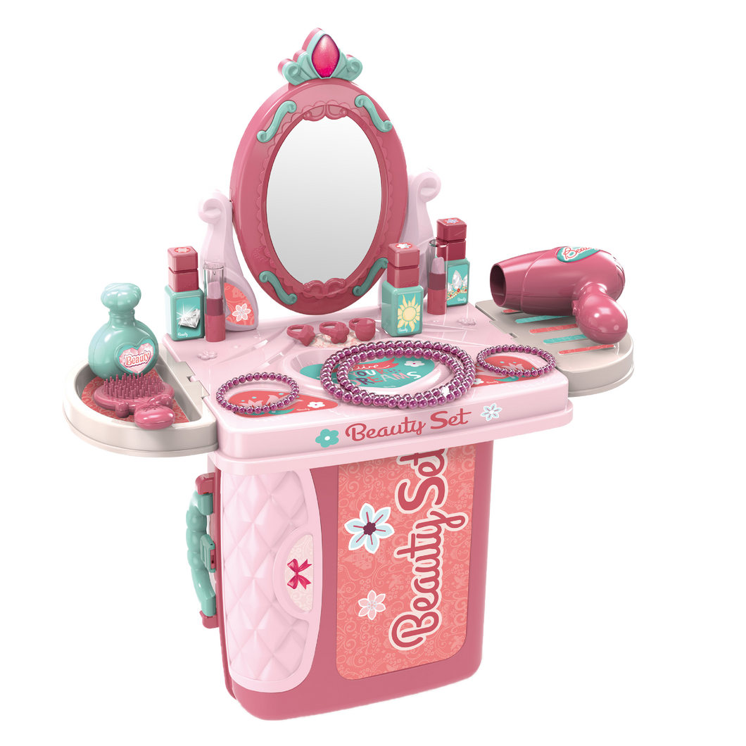 Beauty Vanity Playset in a Case, 22 pcs