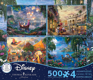 Puzzle: Disney 4-in-1 500 piece