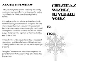 DECOPOLIS Christmas Card - A Candle in the Window