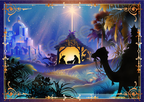 DECOPOLIS Christmas Card - Nativity