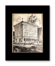 DECOPOLIS Corrubia Print - First National Bank - Matted