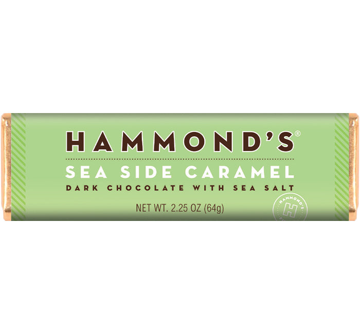 Natural Sea Side Caramel Dark Chocolate Bar 2.25oz