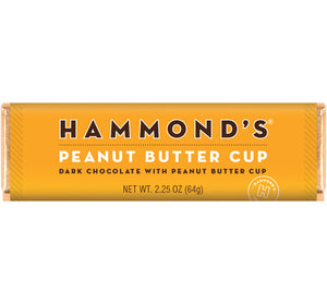 Peanut Butter Cup Dark Chocolate Bar  2.25oz