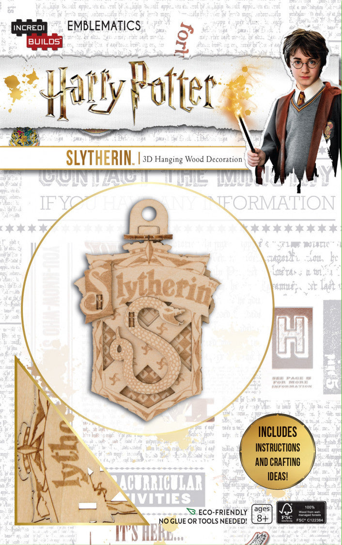Incredibuilds Emblematics: Harry Potter: Slytherin