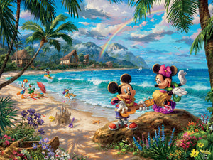 Puzzle: Mickey and Minnie in Hawaii 750 piece