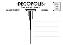 DECOPOLIS Postcard - Oklahoma Scissortail