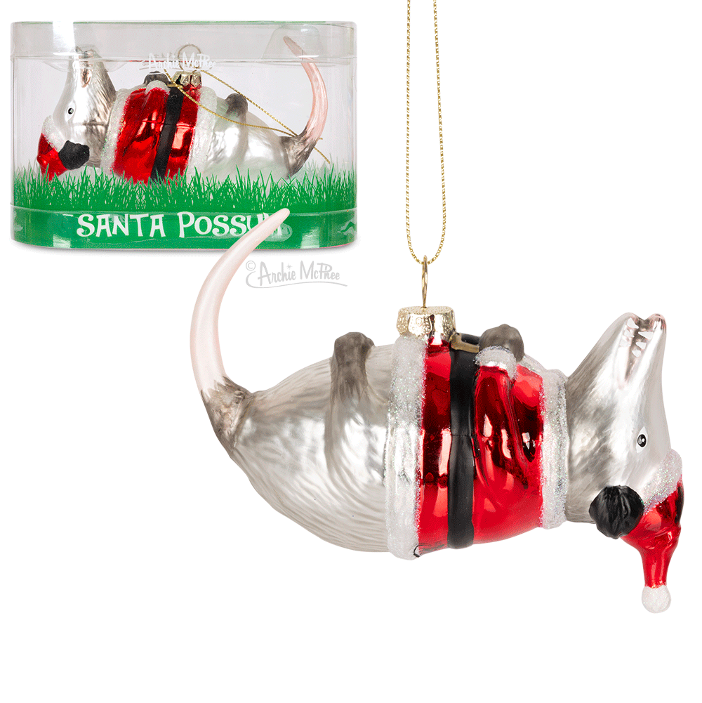 Ornament - Santa Possum