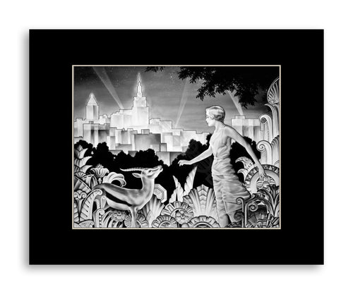 DECOPOLIS Print - Spirit of Tulsa - Matted