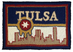 Tulsa Flag - DECOPOLIS Pillow