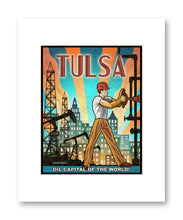 DECOPOLIS Print - Tulsa Oil - Matted