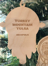 Wood Ornament, Turkey Mountain