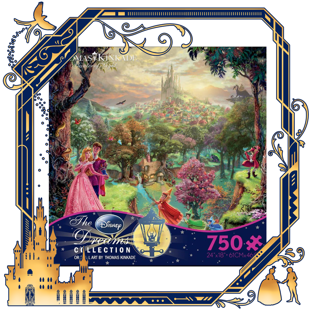 Puzzle: Sleeping Beauty Castle 750 piece