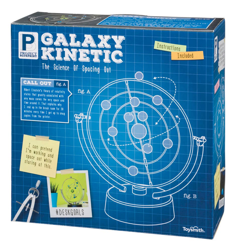 Galaxy Kinetic Astronomy Kit, Science Toys, Desk Decor