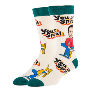 Men's Crew Socks - Mister Rogers: You Are Special