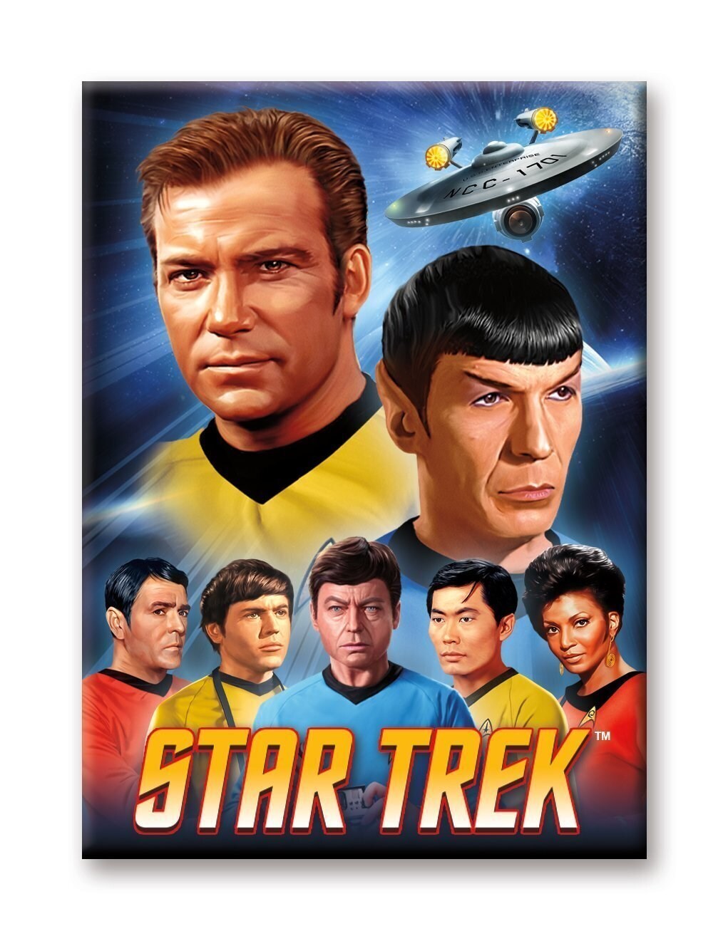 Flat Magnet - Star Trek - Group