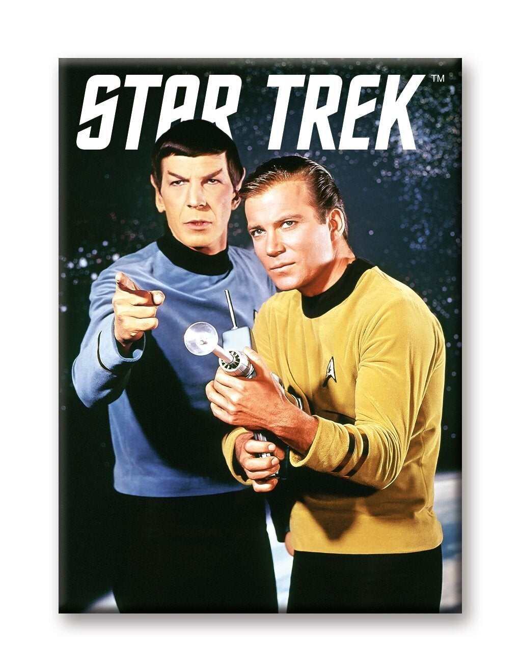 Flat Magnet - Star Trek - Kirk and Spock