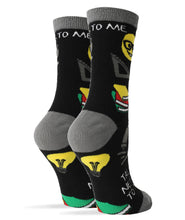 Women's Crew Socks - Talk Nerdy To Me