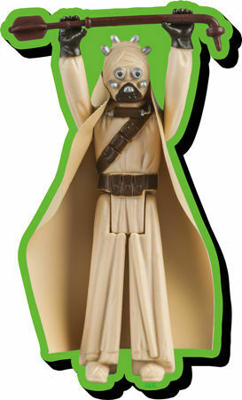 Funky Chunky Magnet - Star Wars - Tusken Raider action figure