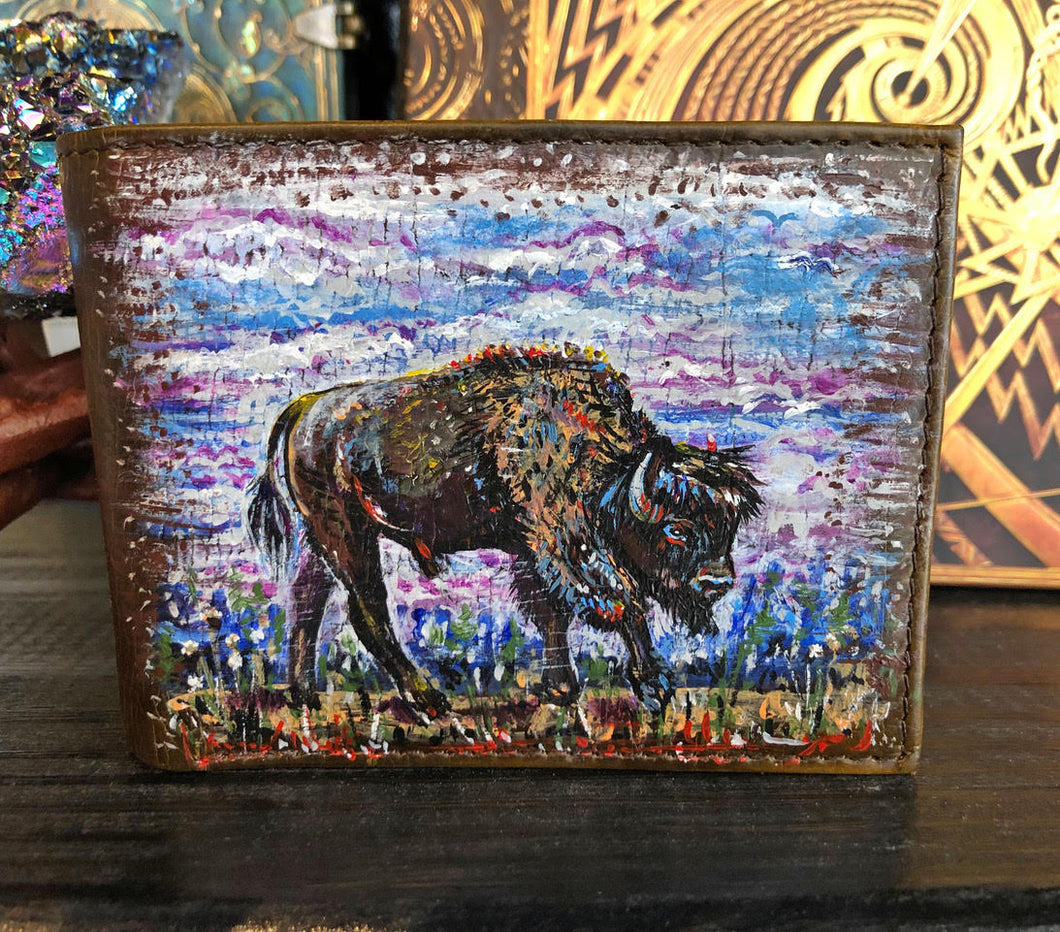 Oklahoma Bison - Peter Rudnev, Designer Wallet